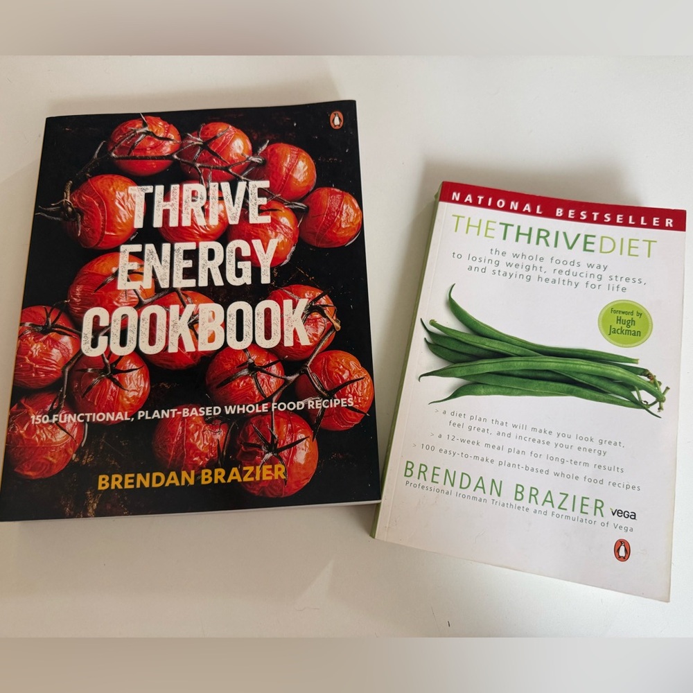 Thrive Energy Cookbook & The Thrive Diet Bundle by Brendan Brazier